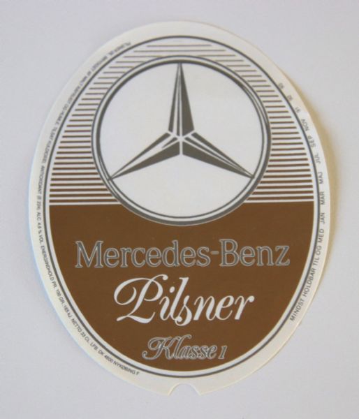 Mercedes pilsner 